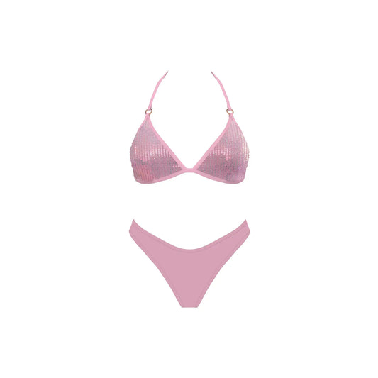 Sun Splash Bikini Pink Bottoms