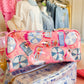 Pink Beach Clear Coat Toiletry Bag