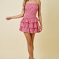 Demi Red Gingham Dress