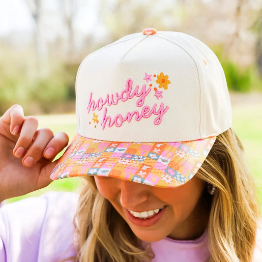 Howdy Honey Canvas Hat