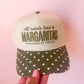 All Roads Lead to Margaritas - Green Polka Dot Trucker Hat