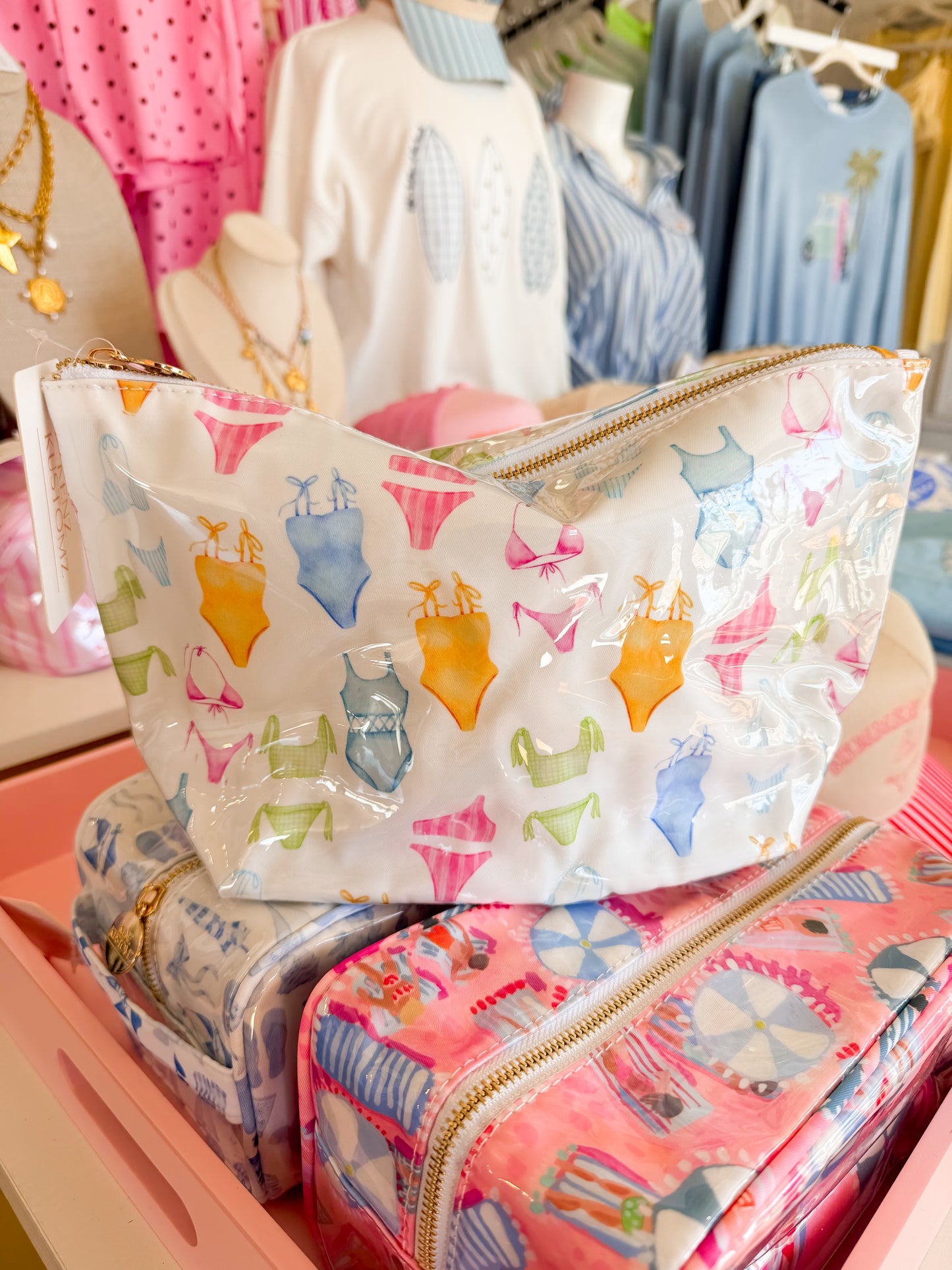 Bikinis Clear Coat Bag