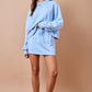 Dawn Mockneck Set Skort Blue