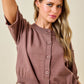 Dorothy Chocolate Cardigan