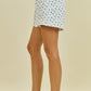 Luna Blue Floral Shorts