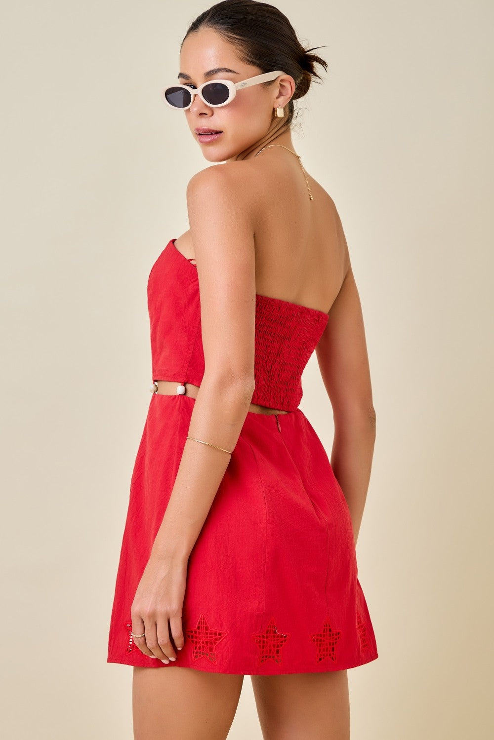 Dolly Red Star Dress