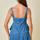 Dasha Denim Set Top
