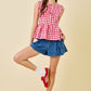 Dana Denim Flare Shorts