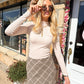 GOSSIP GIRL PLAID MINI SKIRT