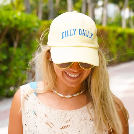 Dilly Dally - Butter Yellow Dad Cap