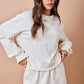 Dawn Mockneck Set Top Ivory