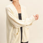 Haley Cardigan Sweater With Pockets Cream