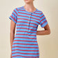 Darla Blue and Red Dress