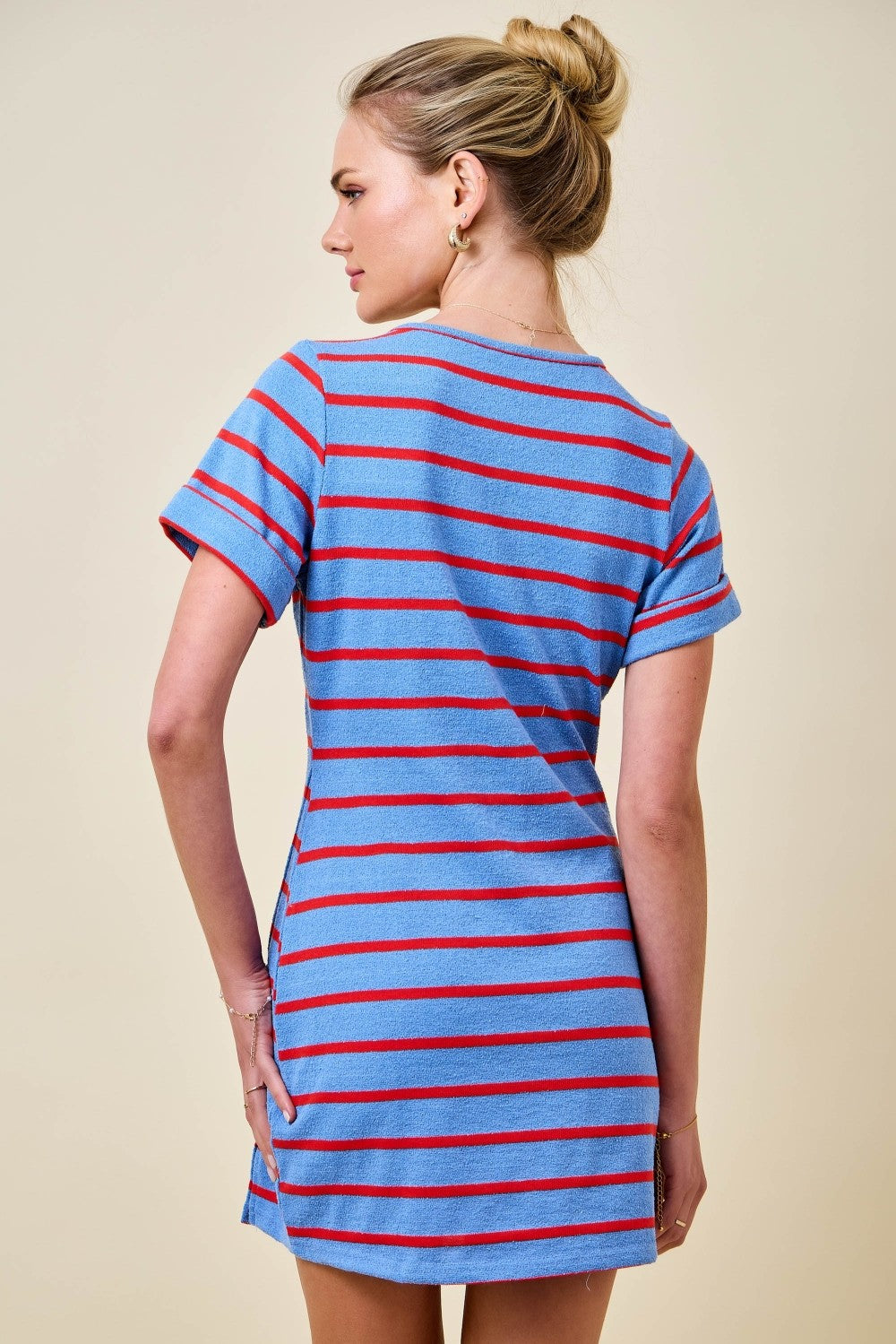 Darla Blue and Red Dress