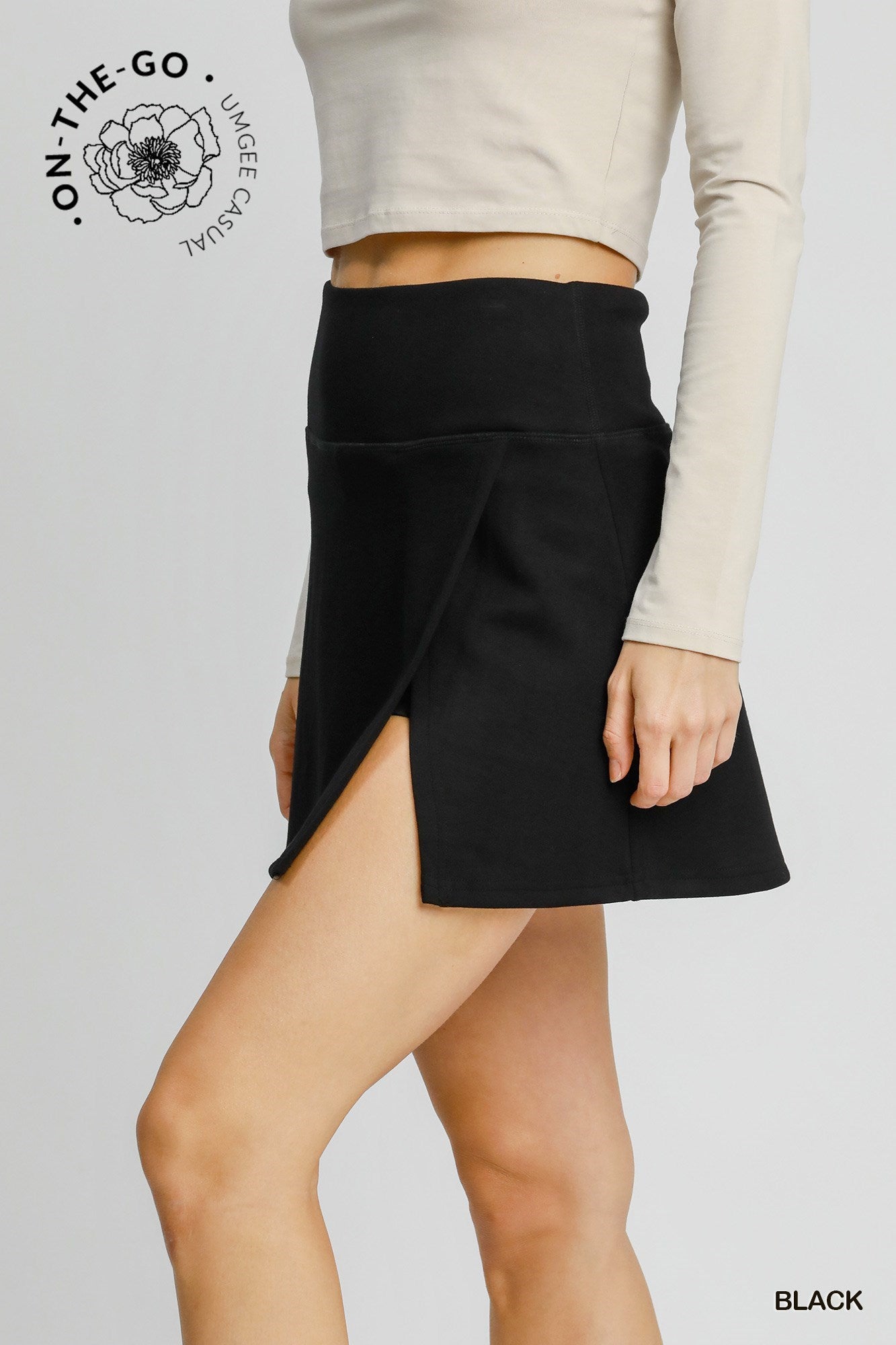 Gabby Black Skirt