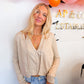 Hannah Taupe Layered Top