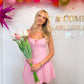 Lucy pink dress