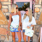 Surfboard Patchwork Tee – Coastal Summer Top