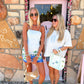 Surfboard Patchwork Tee – Coastal Summer Top