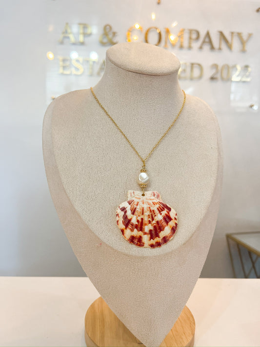 Cocoa Beach Single Pearl Necklace