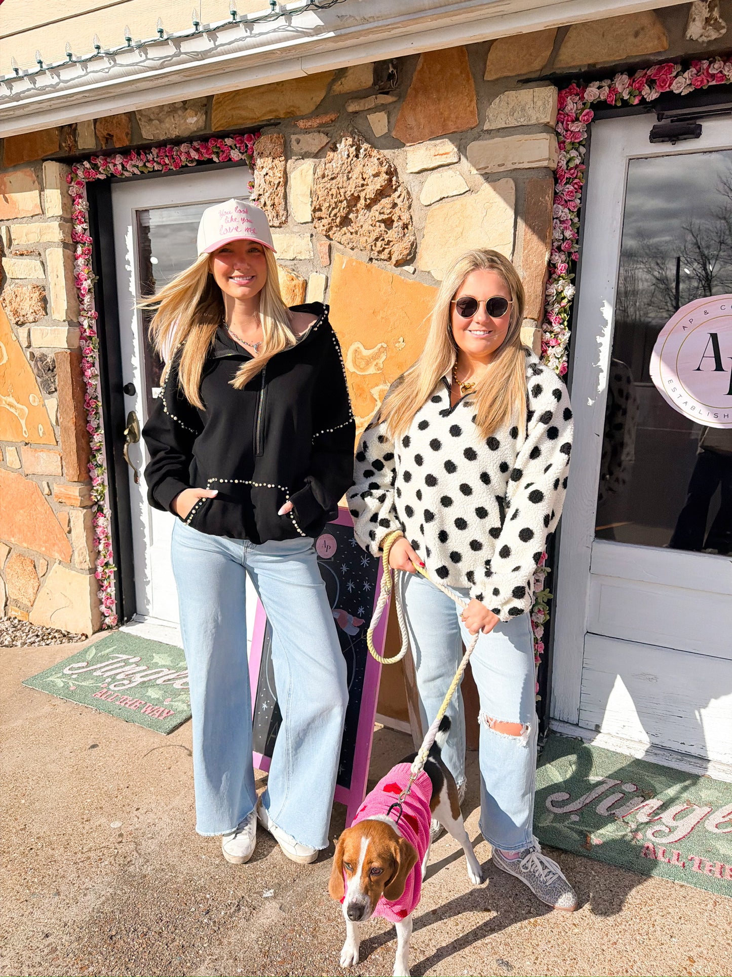 Brielle Black Hoodie