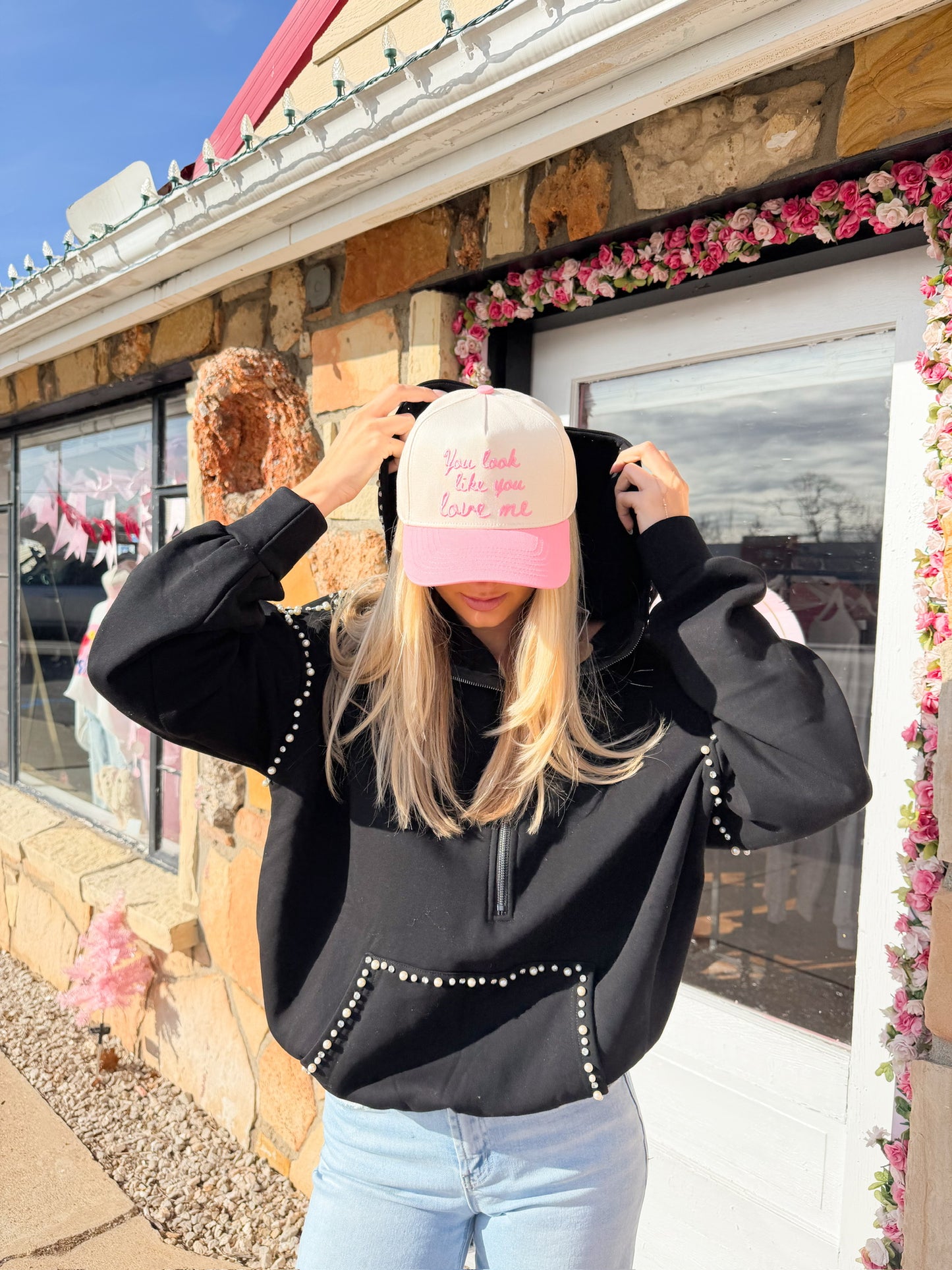 Brielle Black Hoodie