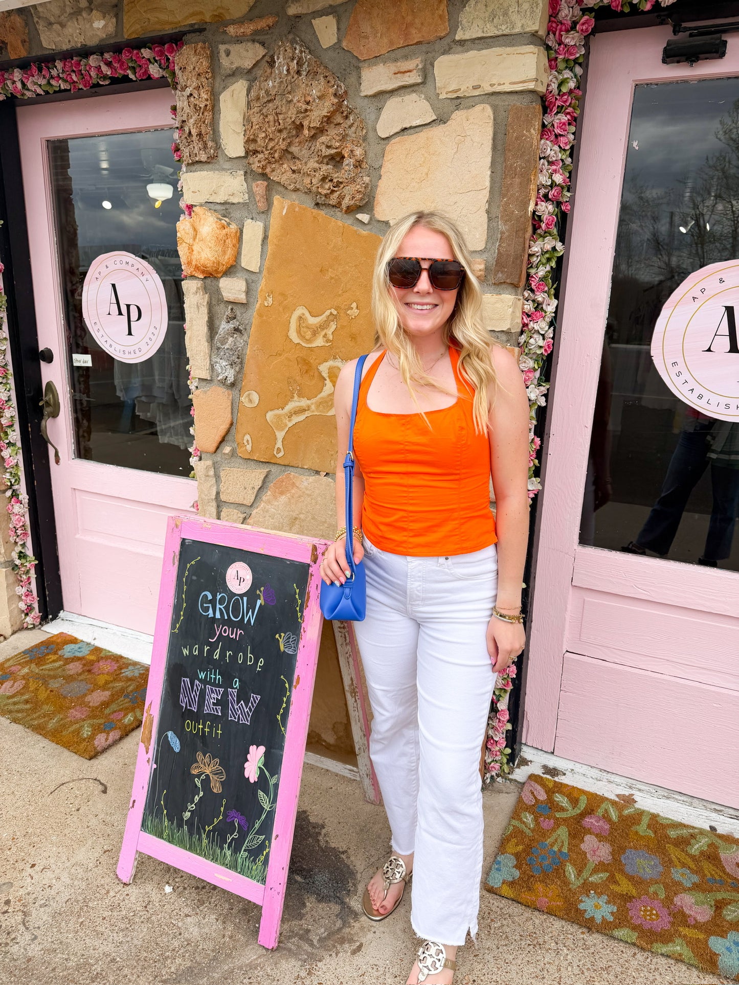 Dawsyn Halter Top Sunkist