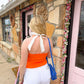 Dawsyn Halter Top Sunkist