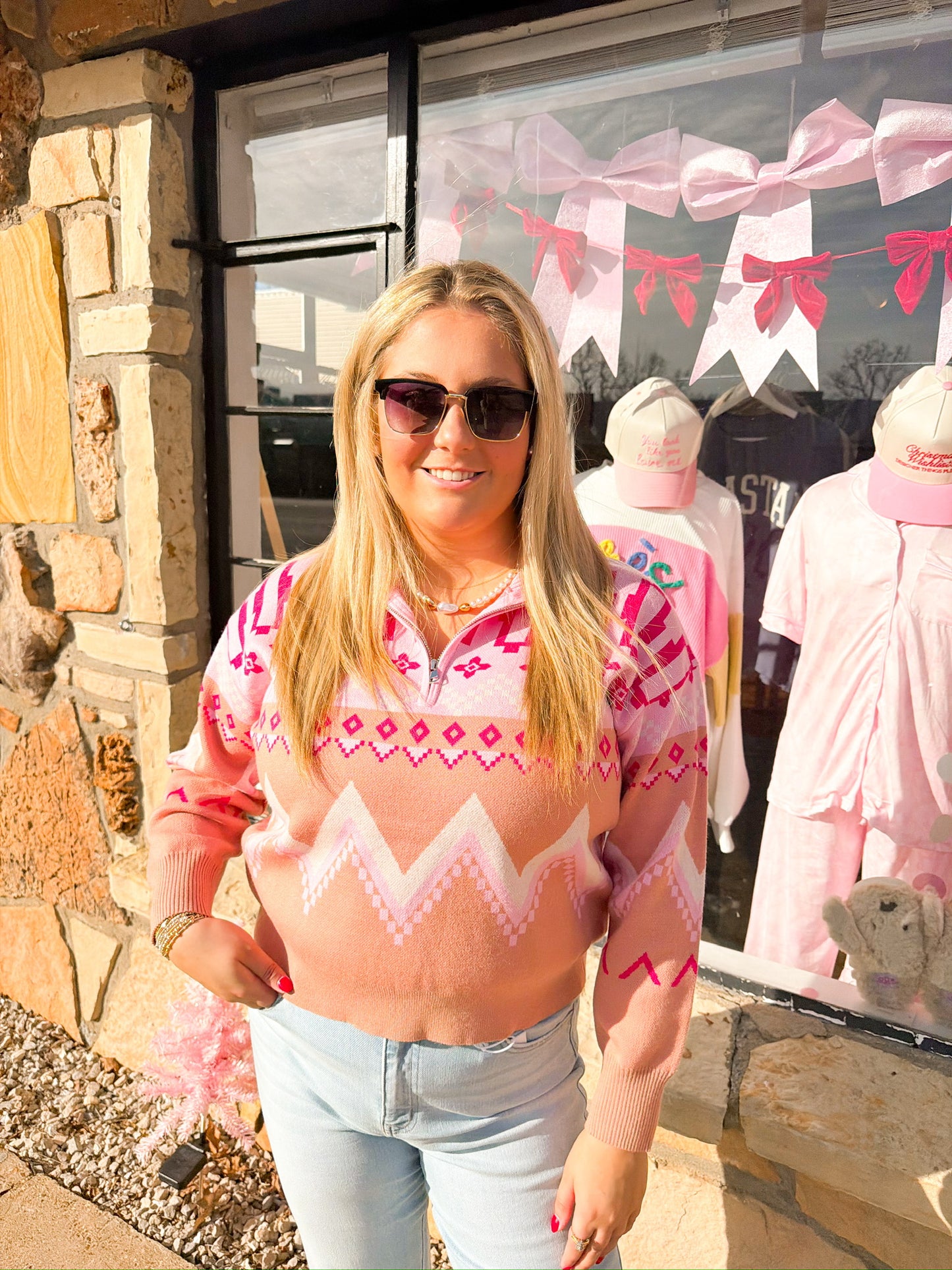 Miranda Half Zip Pullover