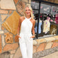 Emily White Romper