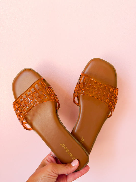 Brown Jelly Shoes