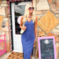 Palisades Midi Dress Yacht Blue
