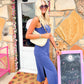 Palisades Midi Dress Yacht Blue