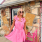 Sienna Pink Mini Dress