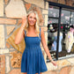 Dawn Flare Denim Dress