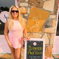 Kate Pink Gingham Wrap Dress