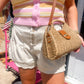 Georgia Ecru Shorts