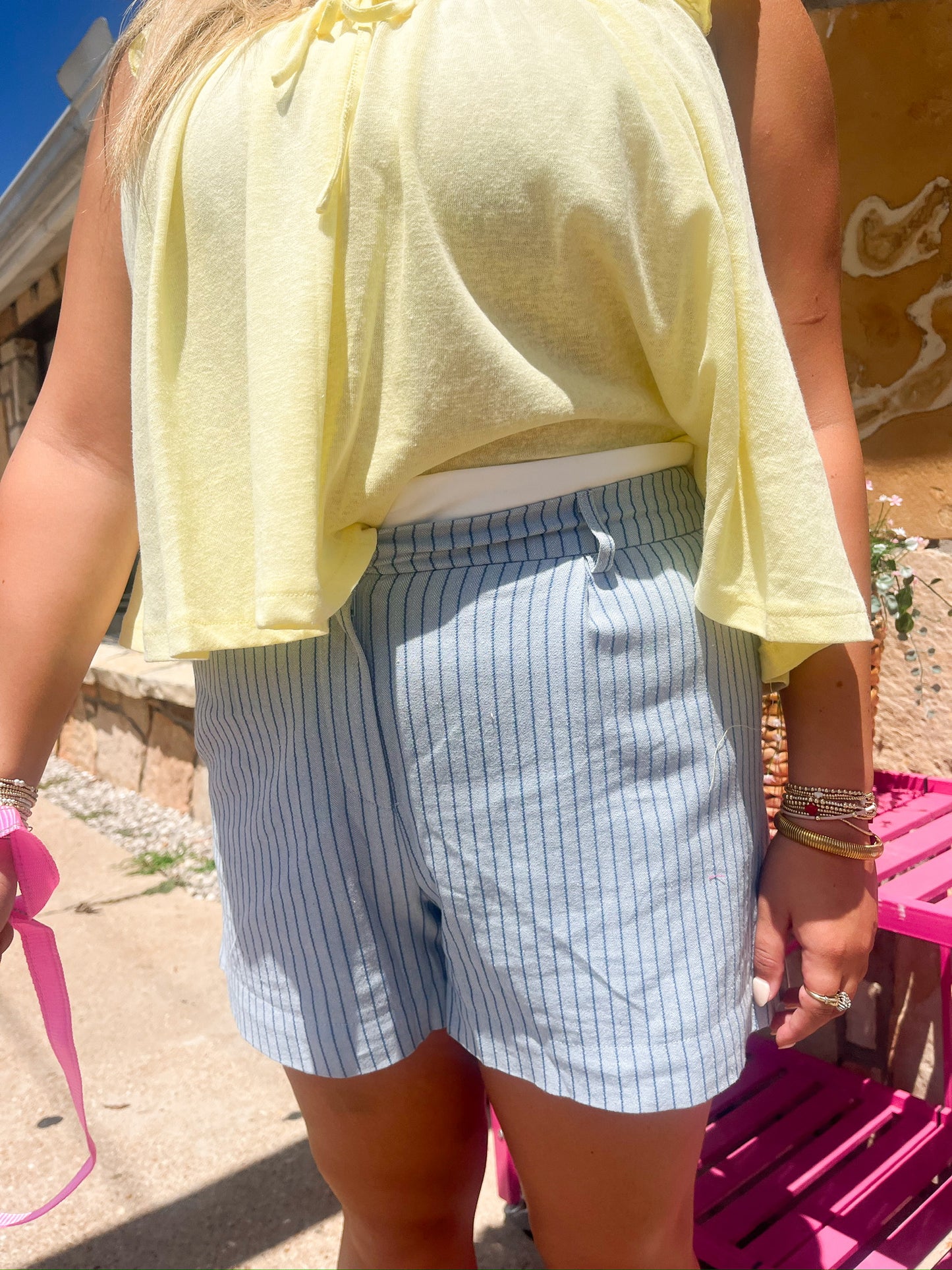 Sadie Blue Shorts