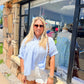 Daniella Denim Shorts White
