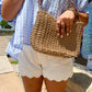 Daniella Denim Shorts White