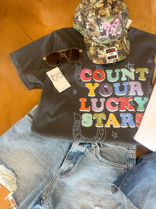 Count Your Lucky Stars Graphic Tee