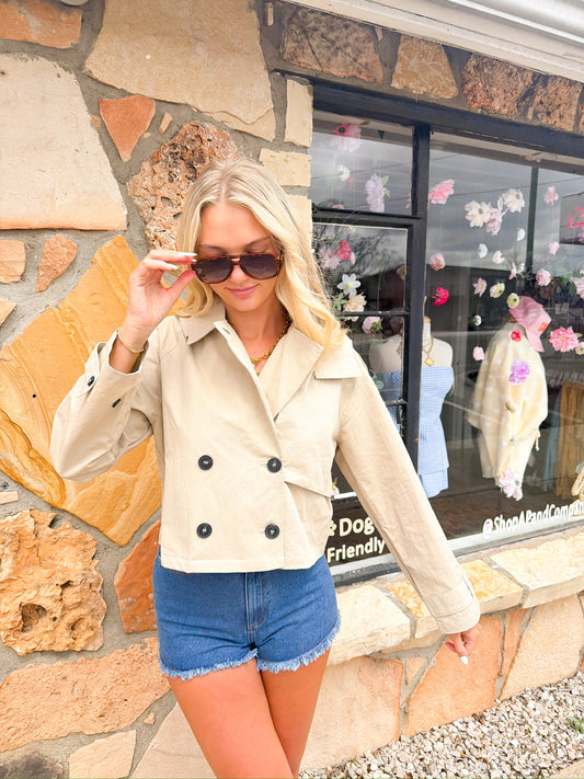 Alli Khaki Jacket