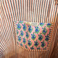 Quilted Block-Print Tote Bag Sky Blossom