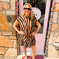 Dana Tiger Knit Set