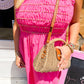 Iris Fuchsia Dress