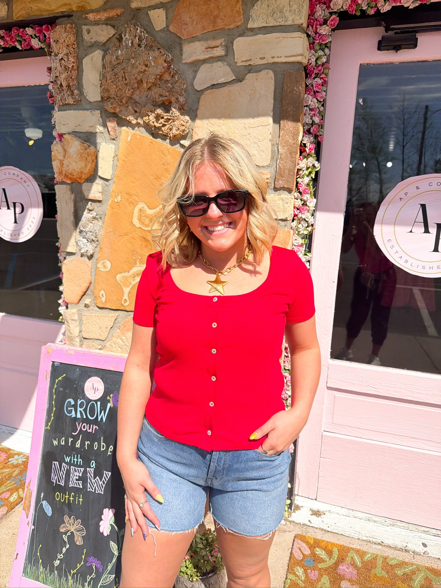 Stella Red Top
