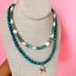 Monterey State Beach Beaded Necklace