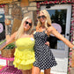Diana Black Polka Dot Dress