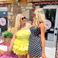 Diana Black Polka Dot Dress