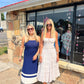 Faith cream multi dress